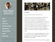Tablet Screenshot of miguelmaiquez.com